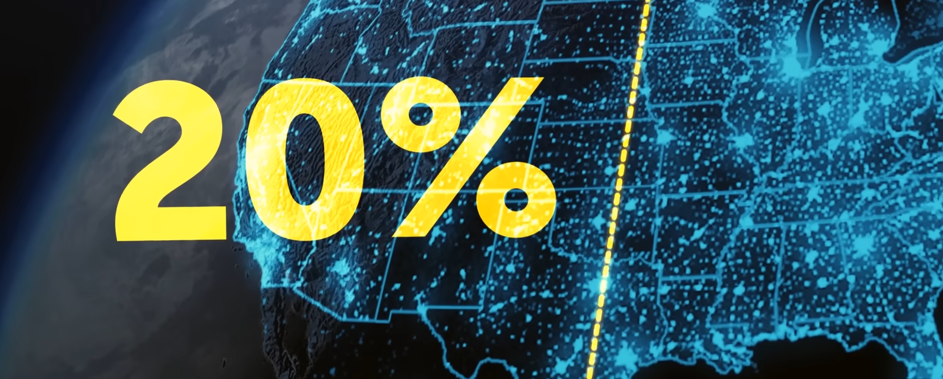Dlaczego centrum USA jest niemal puste?